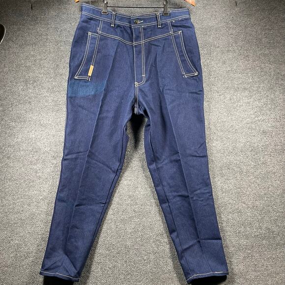 PS Gitano NWT Jeans Women's Plus 34/20W Short Blue Vintage Denim Single Seam - Picture 1 of 11